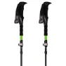 Asolo Appoach Long Dlx Stöcke, Black / green, 110-130cm