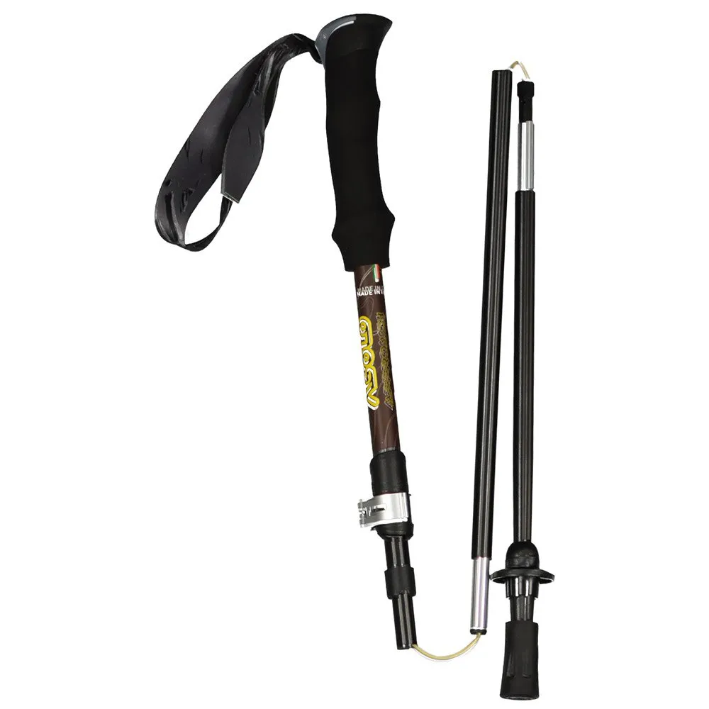 Asolo Approach Dlx Stöcke, Black / grey, 110-130cm