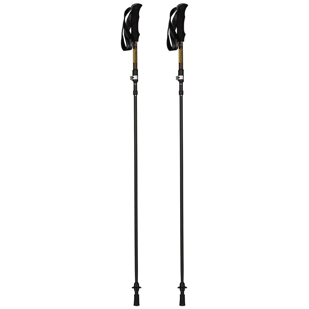 Asolo Approach Dlx Stöcke, Black / grey, 110-130cm