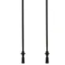 Asolo Approach Dlx Stöcke, Black / grey, 110-130cm