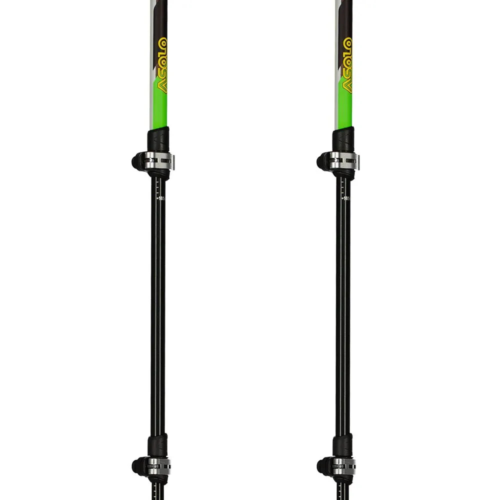 Asolo Aspe Ql Long Dlx Stöcke, Green, 64-135cm Asolo Aspe Ql Long Dlx Stöcke, Green, 64-135cm