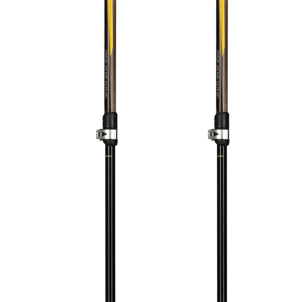 Asolo Climber Stöcke, Grey / black / yellow, 64-135cm Asolo Climber Stöcke, Grey / black / yellow, 64-135cm