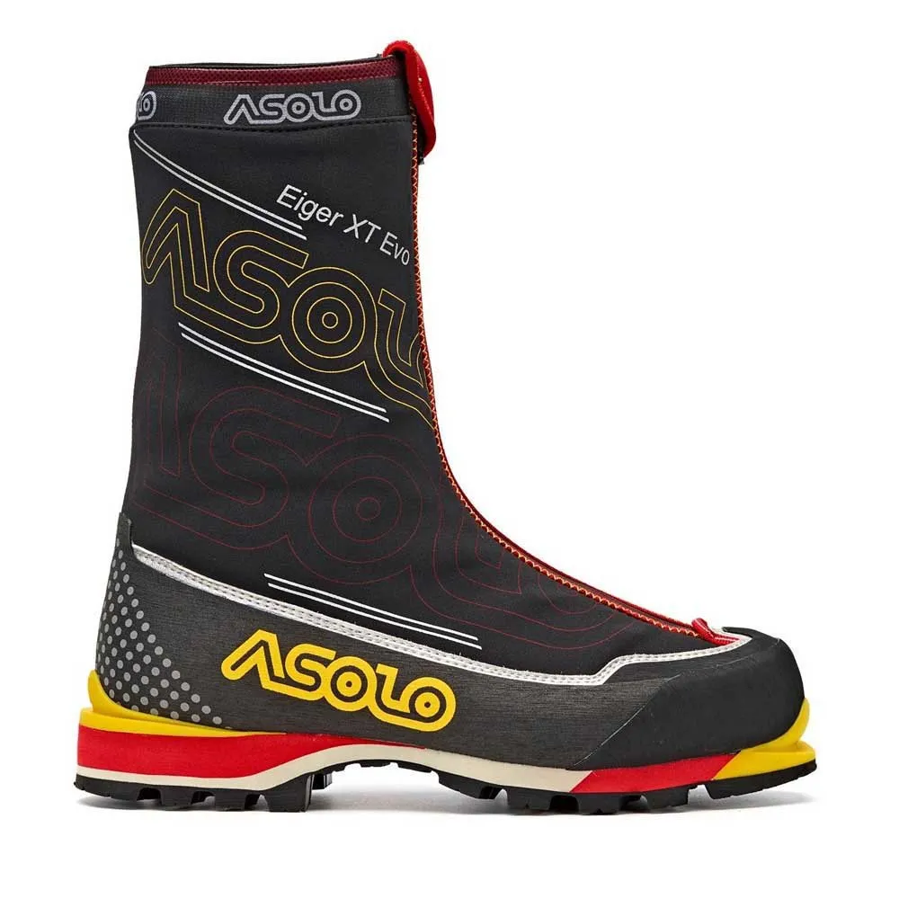 Asolo Eiger Xt Evo Goretex Bergsteigerschuhe, Black / red Asolo Eiger Xt Evo Goretex Bergsteigerschuhe, Black / red
