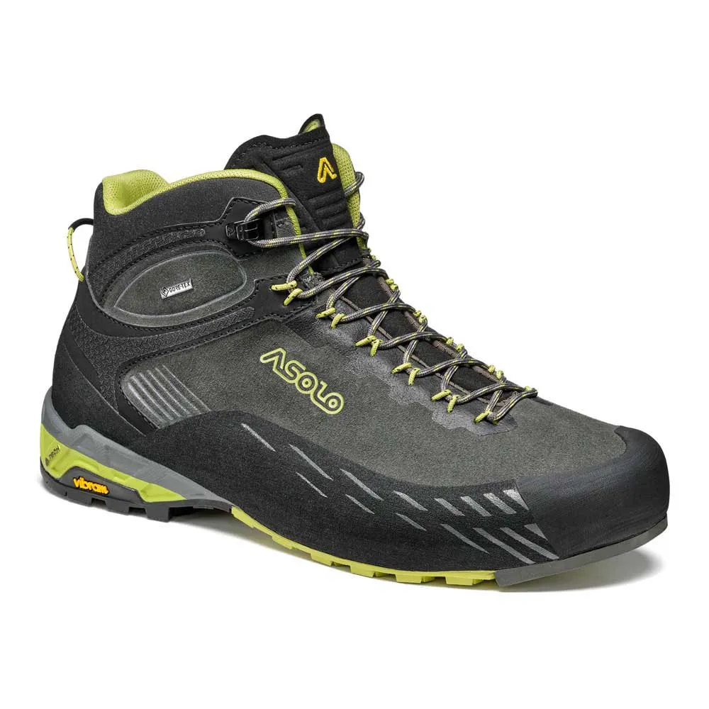 Asolo Eldo Mid Lth Gv Wanderstiefel Refurbished, Graphite / green oasis Asolo Eldo Mid Lth Gv Wanderstiefel Refurbished, Graphite / green oasis