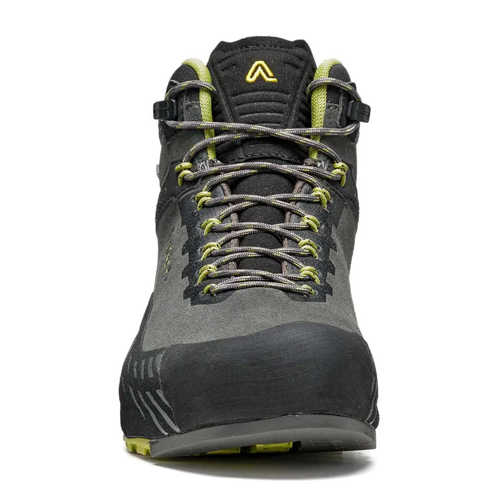 Asolo Eldo Mid Lth Gv Wanderstiefel Refurbished, Graphite / green oasis Asolo Eldo Mid Lth Gv Wanderstiefel Refurbished, Graphite / green oasis