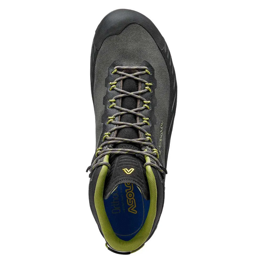 Asolo Eldo Mid Lth Gv Wanderstiefel Refurbished, Graphite / green oasis Asolo Eldo Mid Lth Gv Wanderstiefel Refurbished, Graphite / green oasis