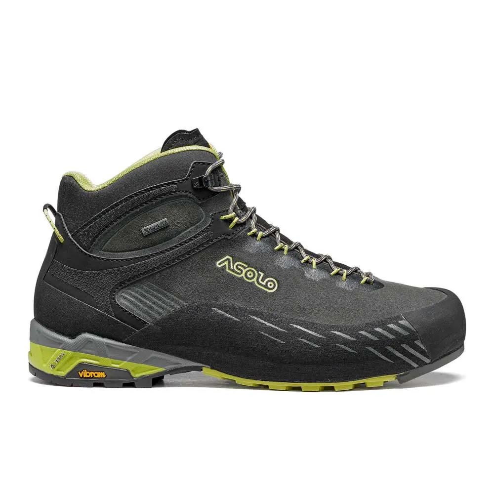 Asolo Eldo Mid Lth Gv Wanderstiefel Refurbished, Graphite / green oasis Asolo Eldo Mid Lth Gv Wanderstiefel Refurbished, Graphite / green oasis