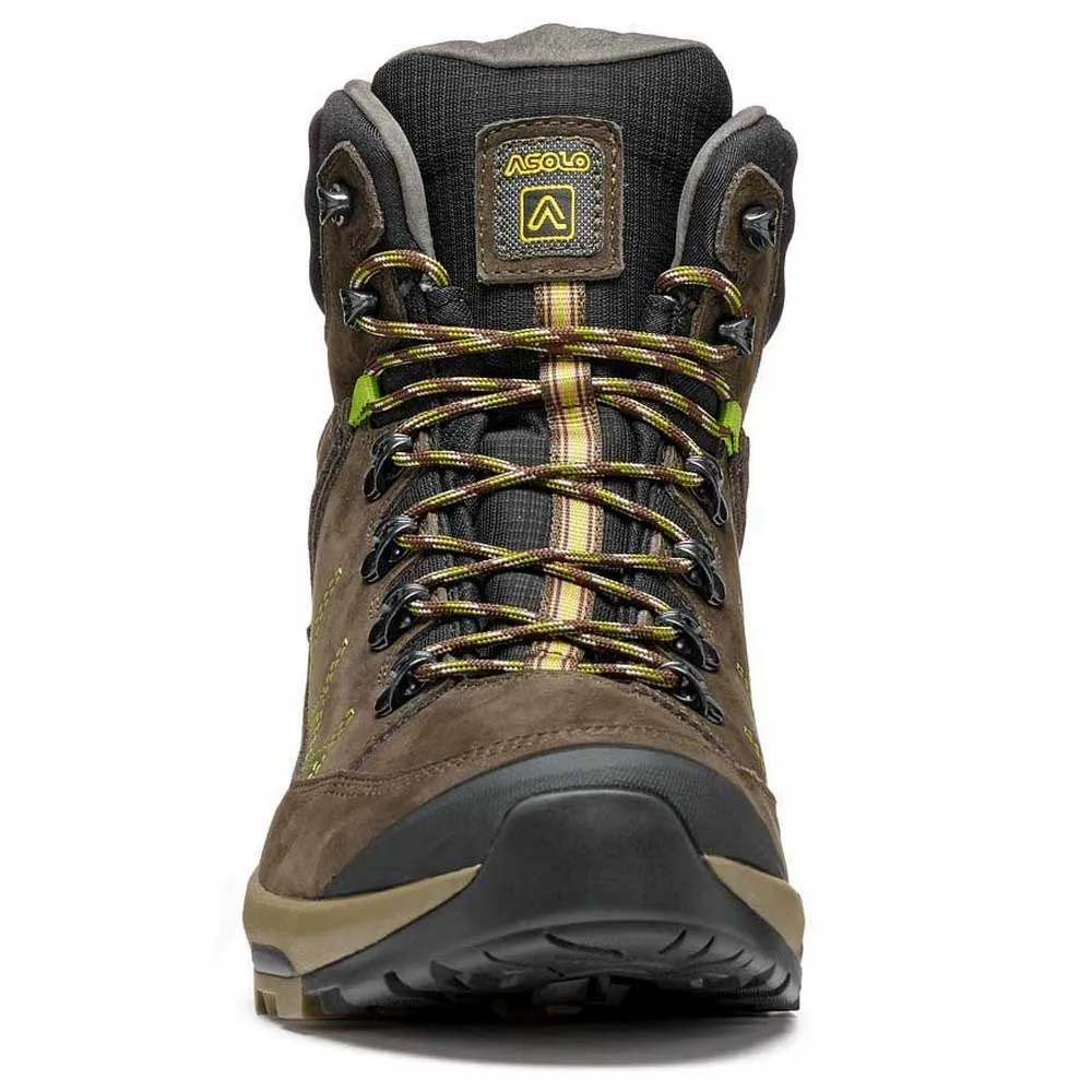 Asolo Falcon Evo Nbk Wanderstiefel, Dark brown / lime