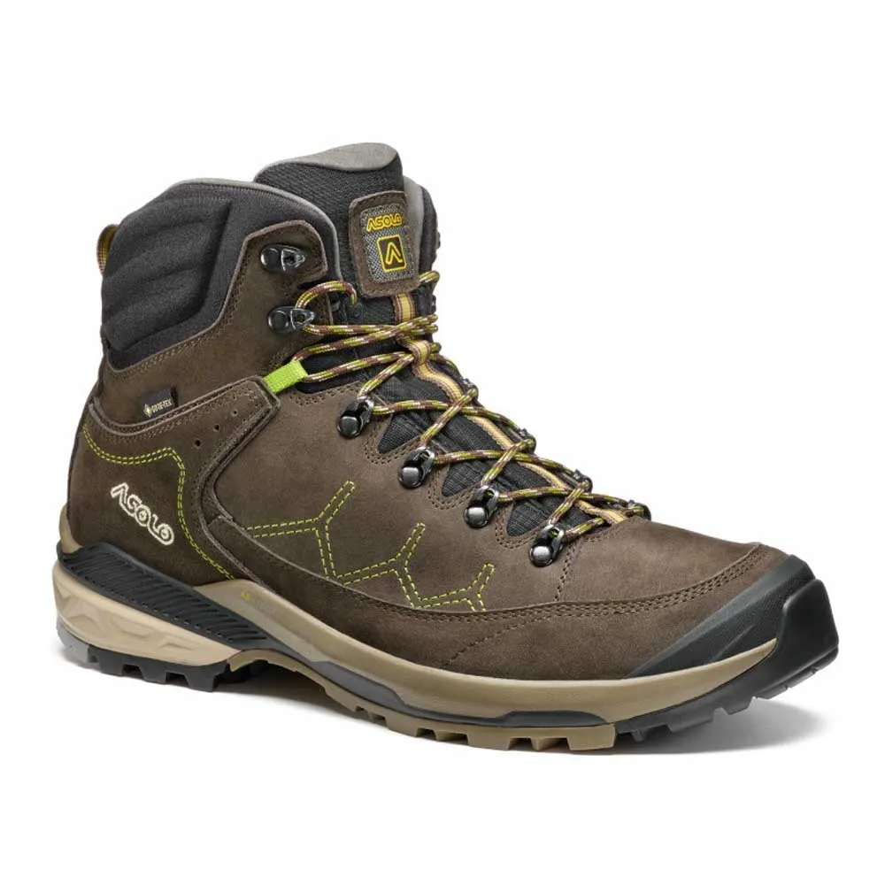 Asolo Falcon Evo Nbk Wanderstiefel, Dark brown / lime