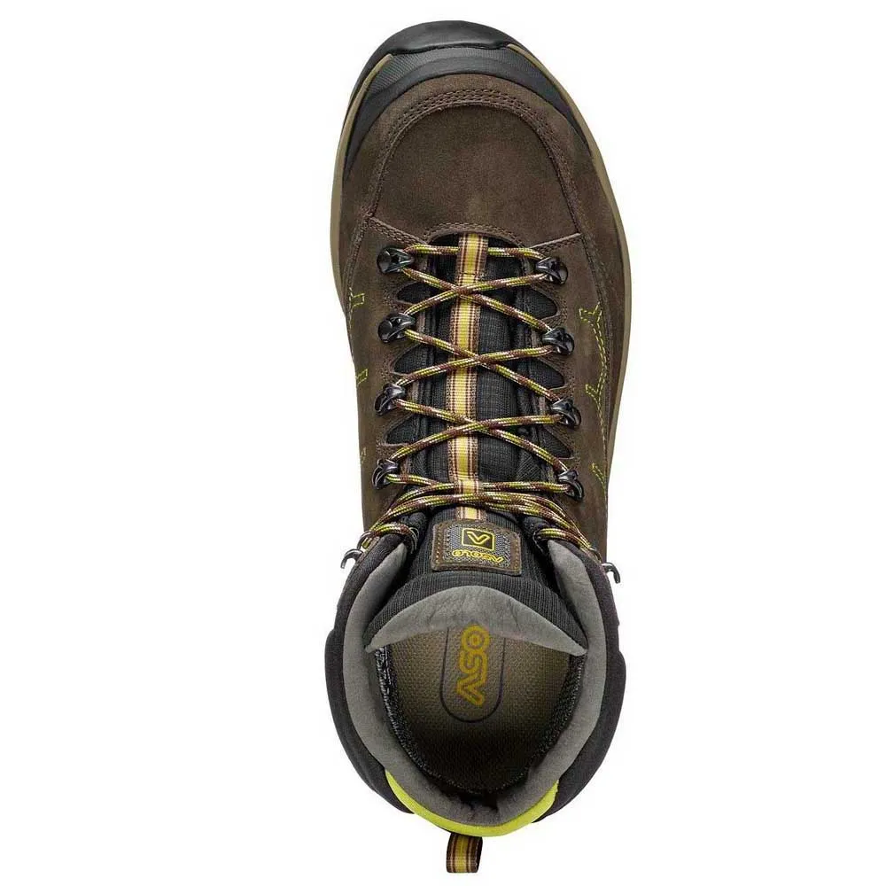 Asolo Falcon Evo Nbk Wanderstiefel, Dark brown / lime