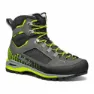 Graphite / green lime