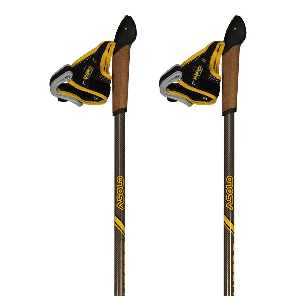 Asolo Instructor Carbon 2 Dlx Stöcke, Yellow / grey / black, 70-130cm Asolo Instructor Carbon 2 Dlx Stöcke, Yellow / grey / black, 70-130cm