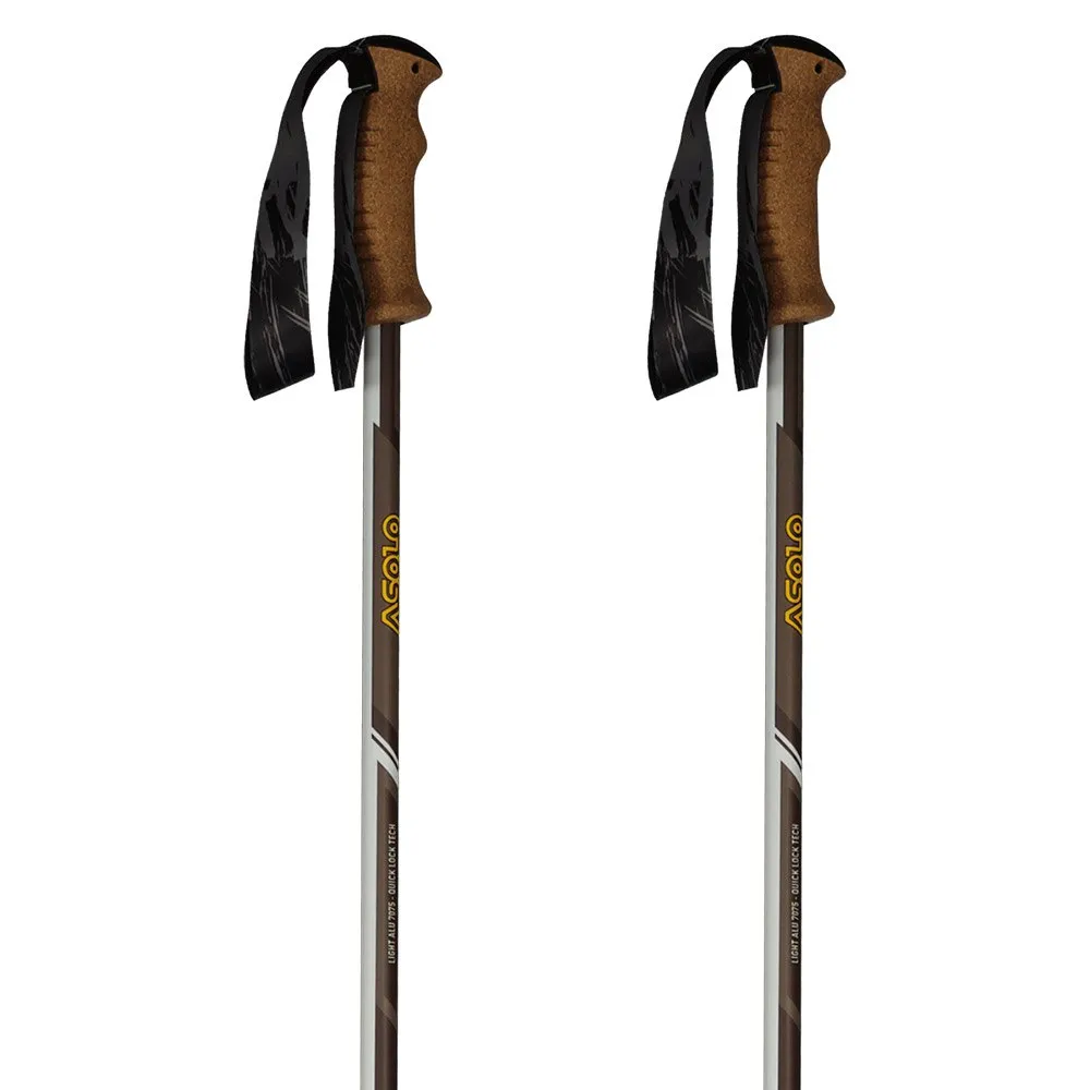 Asolo Radiant Ql Cork Dlx Stöcke, Grey, 64-135cm Asolo Radiant Ql Cork Dlx Stöcke, Grey, 64-135cm