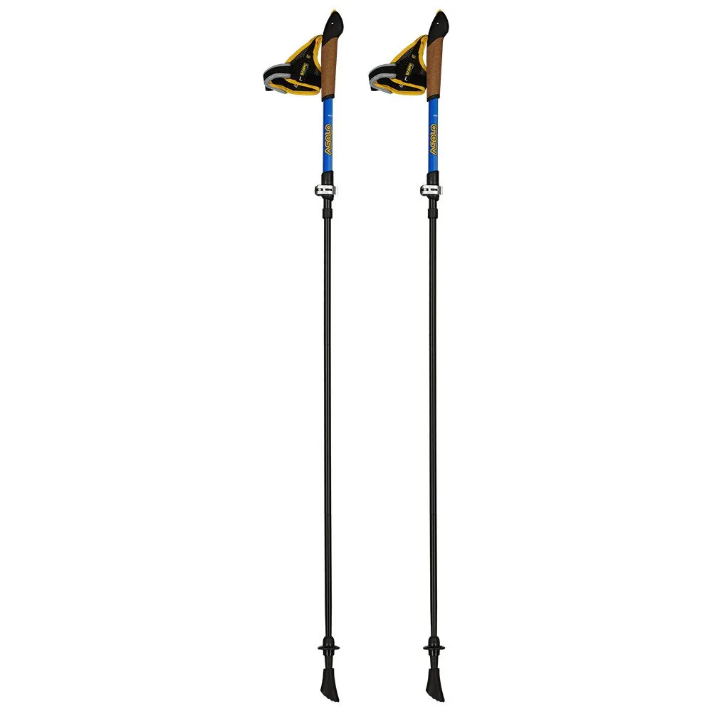 Asolo Traveller Dlx Stöcke, Black / blue, 110-130cm Asolo Traveller Dlx Stöcke, Black / blue, 110-130cm