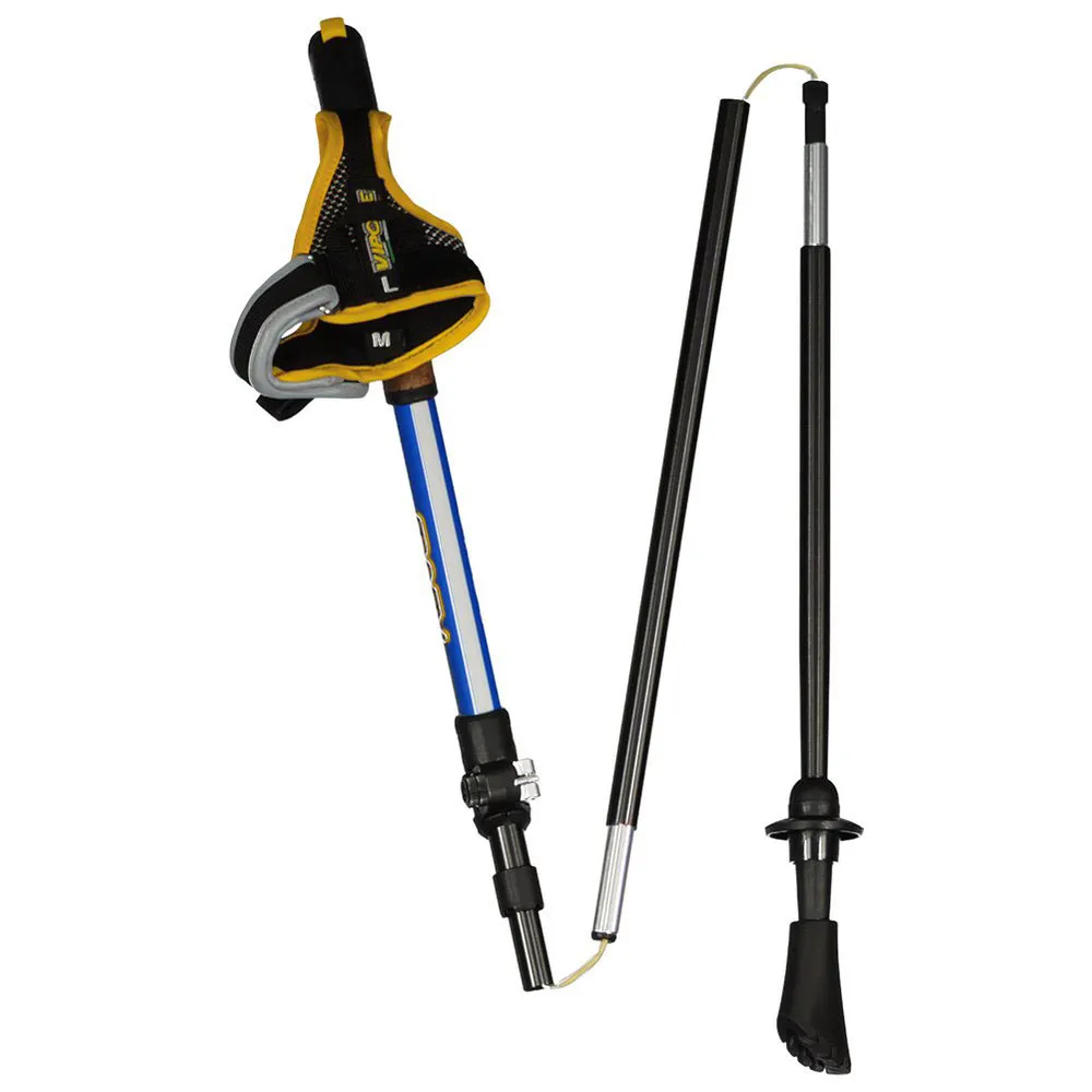 Asolo Traveller Dlx Stöcke, Black / blue, 110-130cm Asolo Traveller Dlx Stöcke, Black / blue, 110-130cm