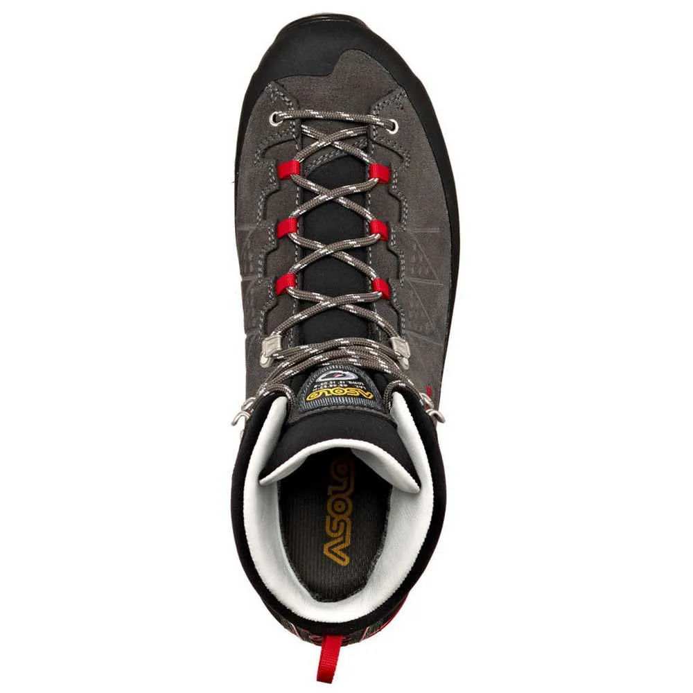 Asolo Traverse Goretex Wanderstiefel, Graphite / red Asolo Traverse Goretex Wanderstiefel, Graphite / red