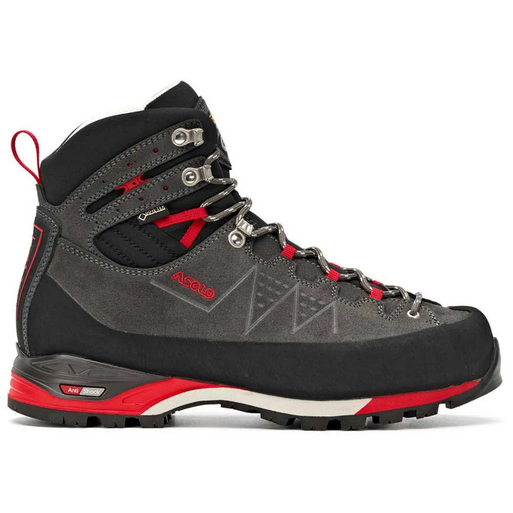 Asolo Traverse Goretex Wanderstiefel, Graphite / red Asolo Traverse Goretex Wanderstiefel, Graphite / red