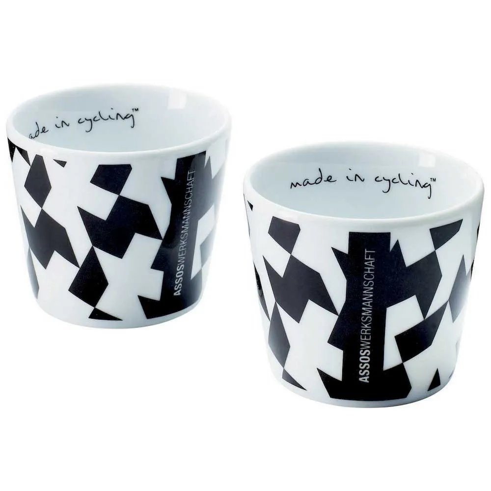 ASSOS Monogram Tasse 2 Einheiten, White, One Size ASSOS Monogram Tasse 2 Einheiten, White, One Size