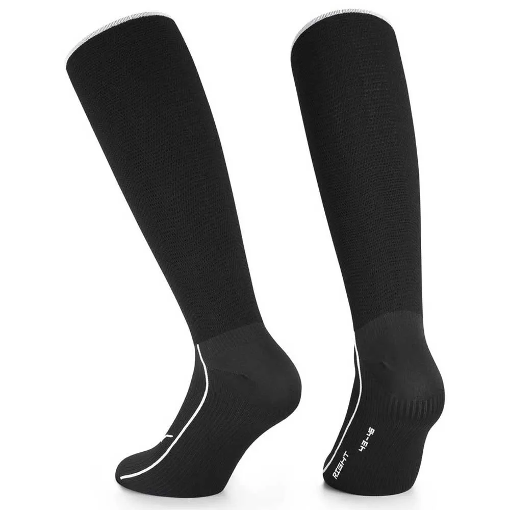 ASSOS Recovery Evo Socken, Black series