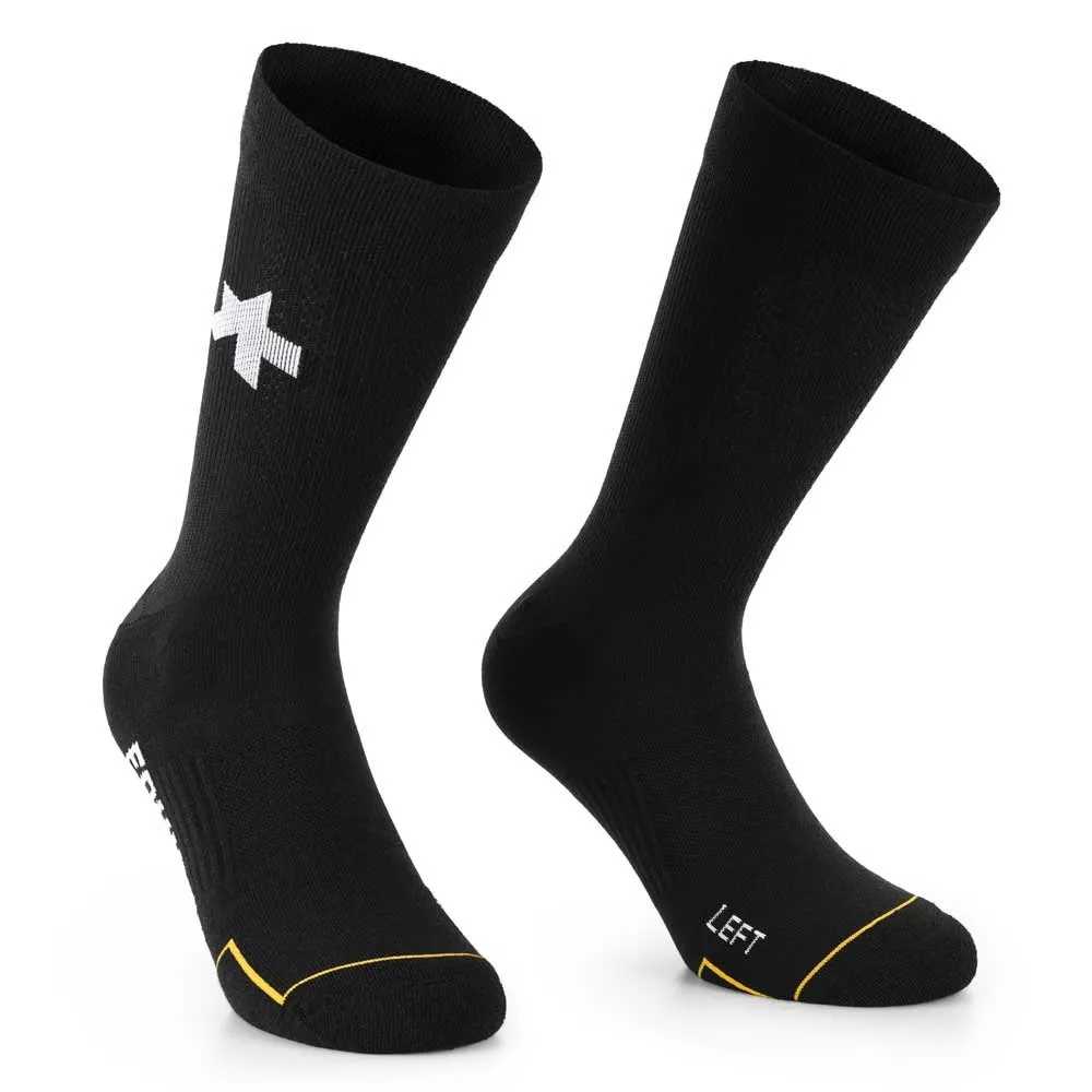 ASSOS Rs Spring Fall Half Lange Socken