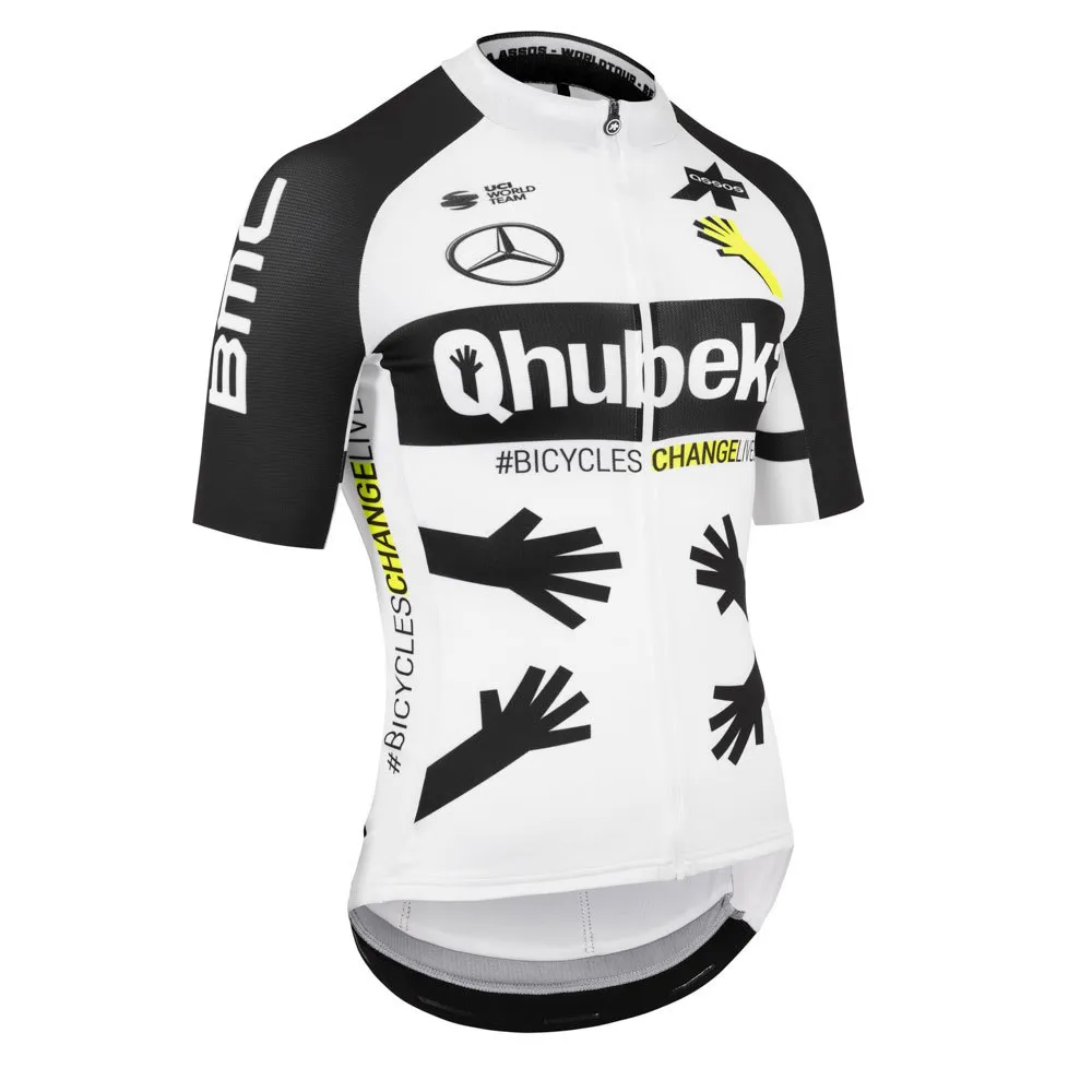 ASSOS Team Qhubeka 2021 Gt Kurzarm-radtrikot, Blue