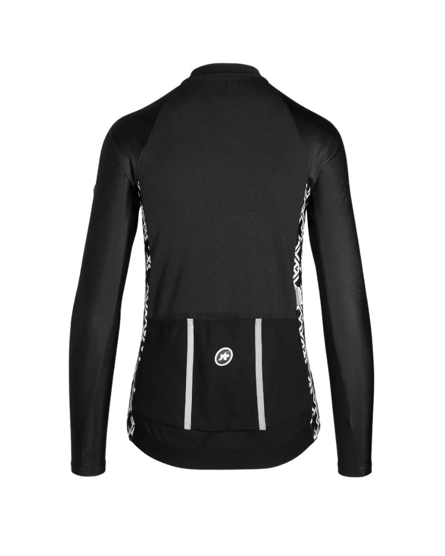 ASSOS UMA GT Spring Fall Trikot lang Radtrikot, Blackseries, XL