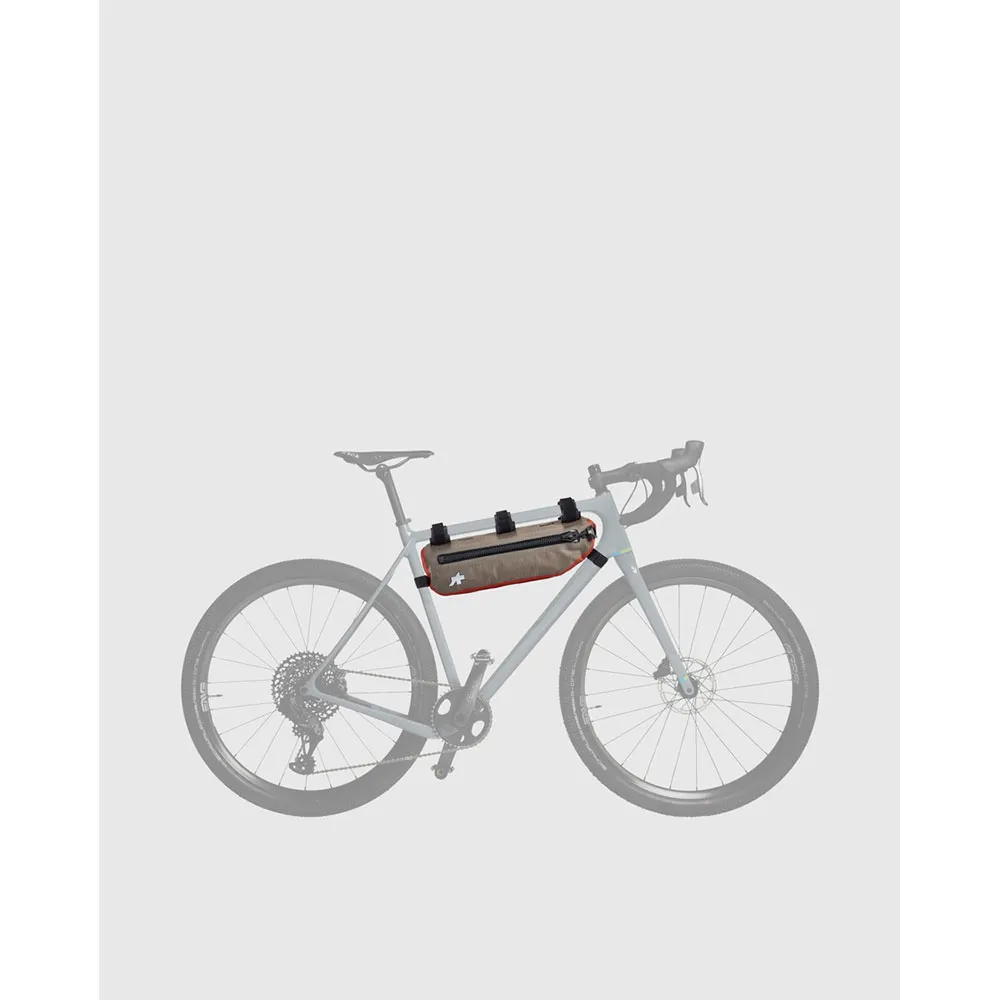 ASSOS X Ortlieb Rahmentasche 3l, Dark sand, One Size