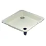 Astral 00103 Für 52717-52718 Außen-grundplattenverankerung Ø 80x80 Cm 43mm, White, 80 x 80cm