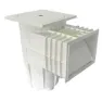 Astral 00250 Skimmer Standardöffnung Quadratische Abdeckung 15l, White, One Size