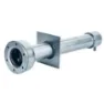 Astral 00327 Inox Aisi304 L240mm Wandrohr Mit 1 1/2 Zoll Innengewinde An Beiden Enden, Grey, 240mm