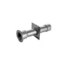 Astral 00328 Inox Aixi304 L340mm Wandrohr Mit 1 1/2 Innengewinde An Beiden Enden, Grey, 340mm
