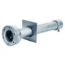 Astral 00328 Inox Aixi304 L340mm Wandrohr Mit 1 1/2 Innengewinde An Beiden Enden, Grey, 340mm
