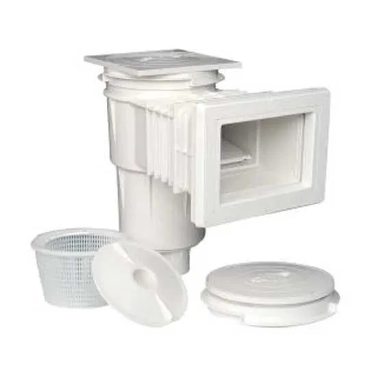 Astral 11303 Skimmer Standard-mundstück Quadratische Abdeckung 17l, White, One Size Astral 11303 Skimmer Standard-mundstück Quadratische Abdeckung 17l, White, One Size