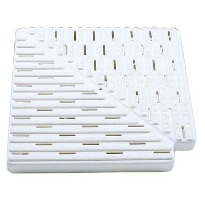 Astral 22385 90º H35mm L300mm L1_295mm Eckfliesen Aus Kunststoff Für Überlaufrinne unisex, White, One Size
