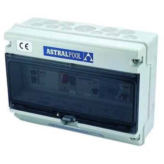 Astral 25725 Steuerkasten Typ A Für Pumpen Überlastungsschutz Und Unterwasserlicht Mit Differenzschutz, White / black, One Size Astral 25725 Steuerkasten Typ A Für Pumpen Überlastungsschutz Und Unterwasserlicht Mit Differenzschutz, White / black, One Size