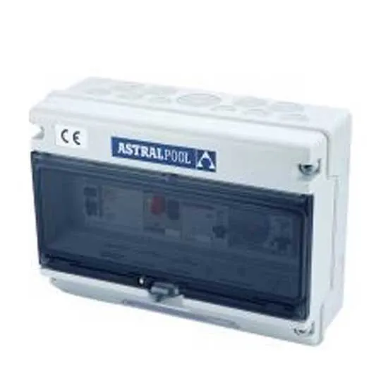 Astral 25726 Steuerkasten Typ B Für Pumpen Überlastungsschutz Und Unterwasserlicht Mit Differenzschutz, White / black, One Size, EU Plug 220V Astral 25726 Steuerkasten Typ B Für Pumpen Überlastungsschutz Und Unterwasserlicht Mit Differenzschutz, White / black, One Size, EU Plug 220V
