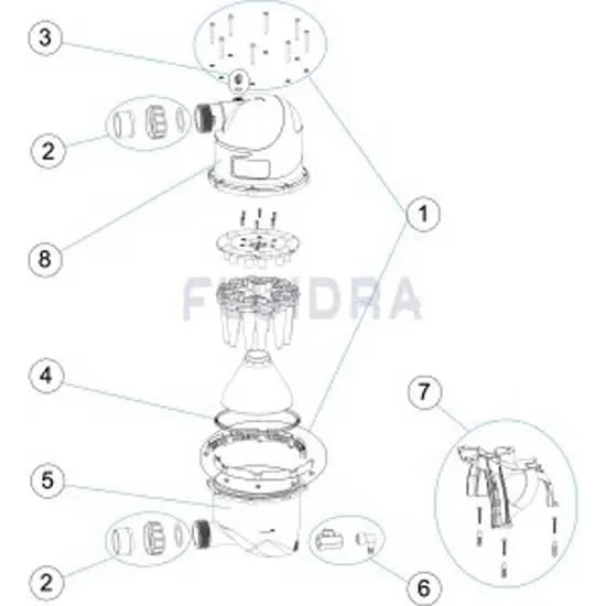Astral 53743 Kompakter Hydrozyklon-vorfilter, White / black, One Size Astral 53743 Kompakter Hydrozyklon-vorfilter, White / black, One Size