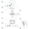 Astral 53743 Kompakter Hydrozyklon-vorfilter, White / black, One Size