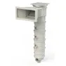 Astral 73162 Filter Skimmer Für Fertigbecken Mit 2 Kartuschen 20m3, White, One Size
