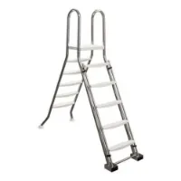 Astral Aisi-Ø43 Sicherheitsleitersprossen Mit Plattform Für Aufstellbecken 2x5 304l 1.5m unisex Astral Aisi-Ø43 Sicherheitsleitersprossen Mit Plattform Für Aufstellbecken 2x5 304l 1.5m unisex