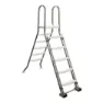 Astral Aisi-Ø43 Sicherheitsleitersprossen Mit Plattform Für Aufstellbecken 2x5 304l 1.5m unisex, Inox, One Size