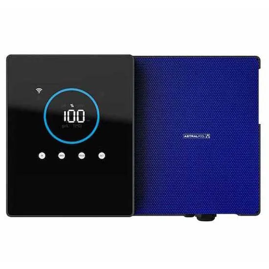 Astral Clear Connect 21 G/h Bis Zu 90 M³ Salzwasser-chlorinator-system unisex, Black / blue, One Size Astral Clear Connect 21 G/h Bis Zu 90 M³ Salzwasser-chlorinator-system unisex, Black / blue, One Size