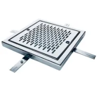 Astral Edelstahl 00287 Aisi304 Ablaufgitter In 500x500mm Astral Edelstahl 00287 Aisi304 Ablaufgitter In 500x500mm