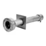 Astral Edelstahl 00345 Wandrohr Mit 1 1/2 Zoll Innengewinde An Beiden Enden Für Einlass 16331 Potentialausgleichsanschluss 340mm, Grey, 340mm