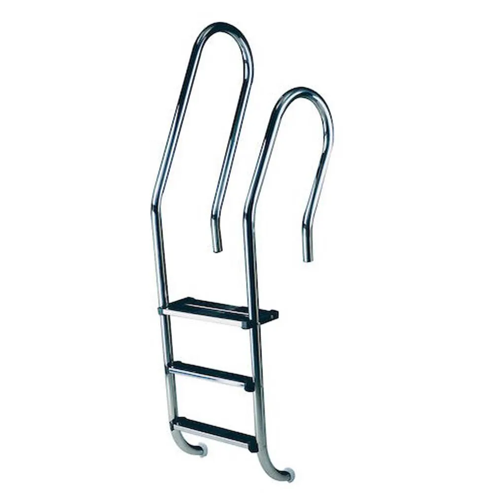 Astral Gemischte Aisi316 Poolleiter + 1 Doppelter Sicherheitsschritt 2 Stufen, Inox, One Size Astral Gemischte Aisi316 Poolleiter + 1 Doppelter Sicherheitsschritt 2 Stufen, Inox, One Size