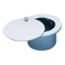 Astral Messing 00315 Ø2´´ Saugdüse Mit Schiebedeckel, Chromed, One Size