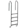 Astral Muro Aisi316 Poolleiter 3 Luxusstufen, Inox / black, One Size