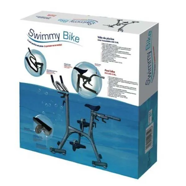 Astral Swimmy Bike 2.0 Fahrrad Für Pool, Inox / blue, One Size Astral Swimmy Bike 2.0 Fahrrad Für Pool, Inox / blue, One Size