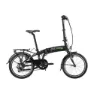 Atala 20´´ 7s Faltbares Elektrofahrrad, Black / green, One Size, 250Wh