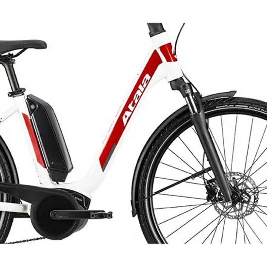 Atala B-easy A6.4 Lt9 Elektrofahrrad, White / red, 47, 250Wh Atala B-easy A6.4 Lt9 Elektrofahrrad, White / red, 47, 250Wh
